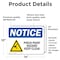 Signmission Safety Culture Sign, 14 in Width, Vinyl Decal, Rectangle OS-2PACK-NS-D-1014-L-17287 - alternate 2